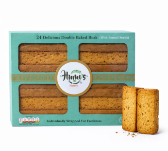Double Baked Rusk (With Fennel Seeds)