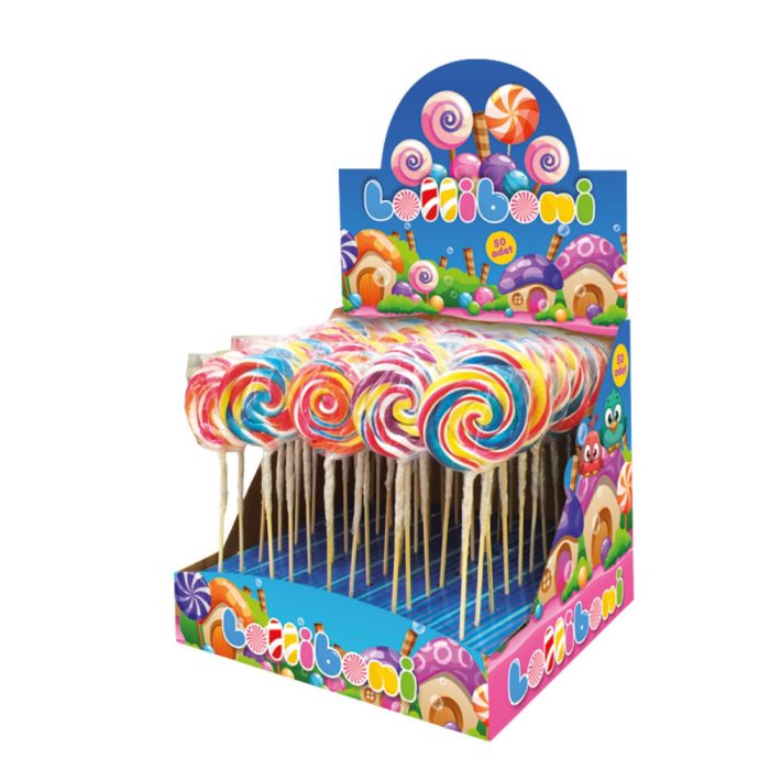 Swirl  Rainbow Lollipop - Billede 1