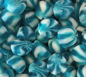 Jelly twist blue kisses