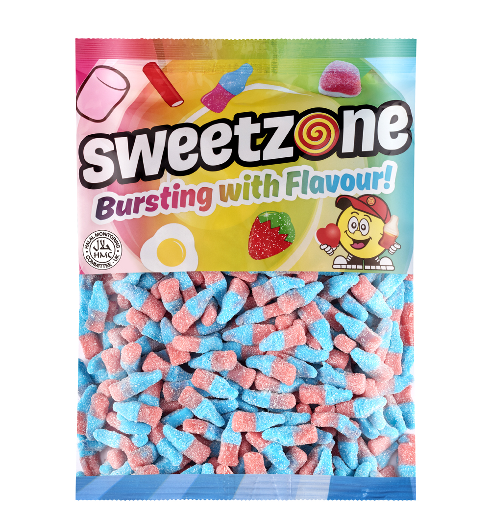Fizzy Blue Bottles