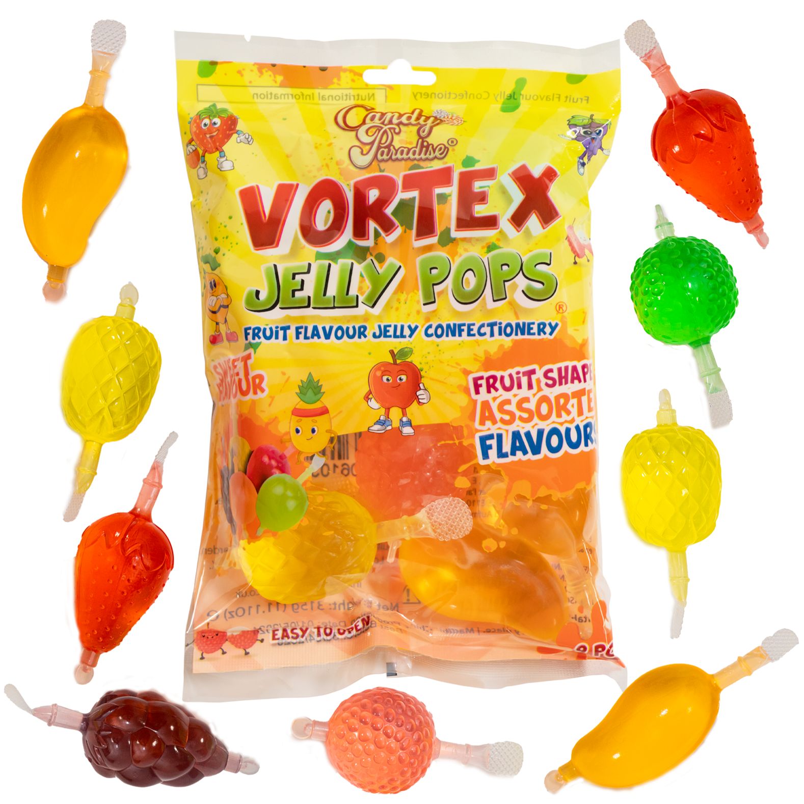 Candy Paradise Vortex Jelly Pops