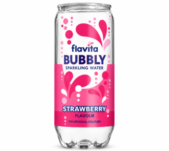 Flavita Bubbly Sparkling Water (Strawberry Flavour )